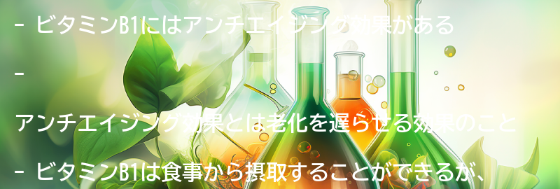 アンチエイジング効果とは？の要点まとめ