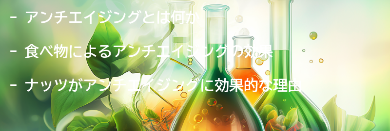 アンチエイジングについての要点まとめ