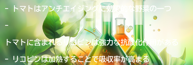 野菜2：トマトの要点まとめ