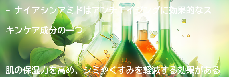 ナイアシンアミドの効果とは？の要点まとめ