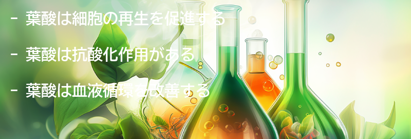 葉酸がアンチエイジングに効果的な理由とは？の要点まとめ