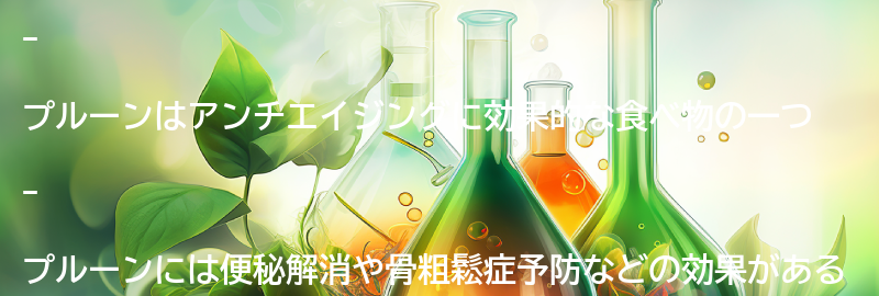 プルーンの食べ方と注意点の要点まとめ