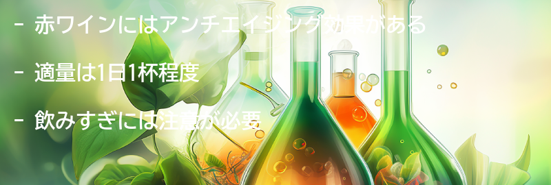 赤ワインの適量と注意点の要点まとめ