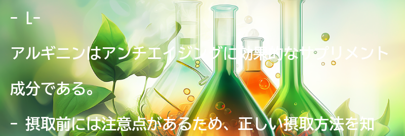 L-アルギニンを摂取する前に知っておきたいことの要点まとめ