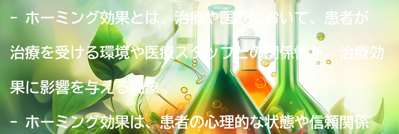 ホーミング効果とは何か？の要点まとめ