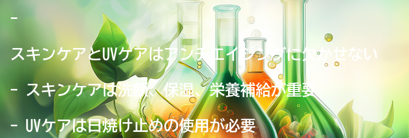 スキンケアとUVケアの効果的な方法とは？の要点まとめ