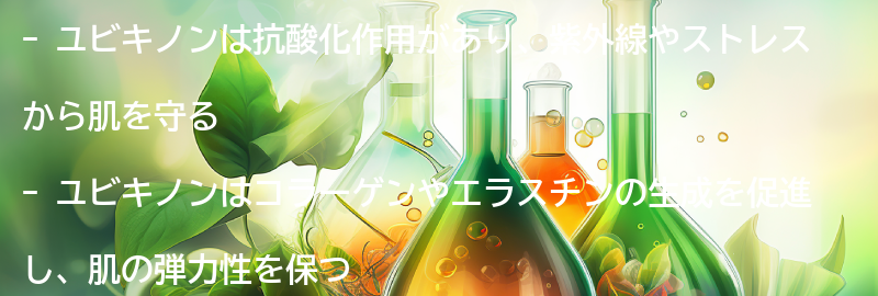 ユビキノンのアンチエイジング効果とは？の要点まとめ