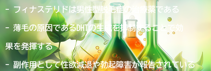 フィナステリドとは？の要点まとめ