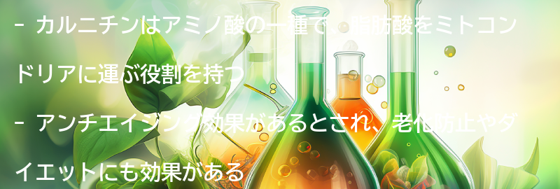 カルニチンとは？の要点まとめ