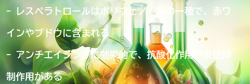 レスペラトロールの効果の要点まとめ