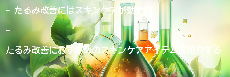 たるみ改善におすすめのスキンケアアイテムの要点まとめ
