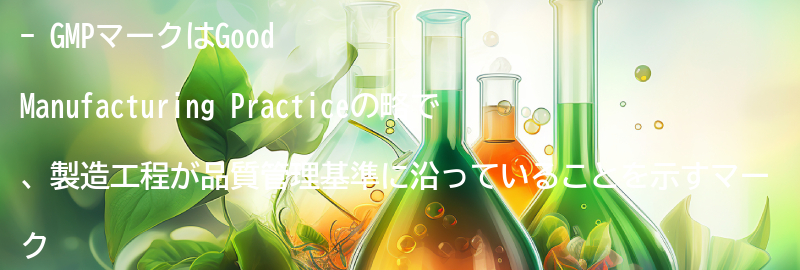 GMPマークとは?の要点まとめ