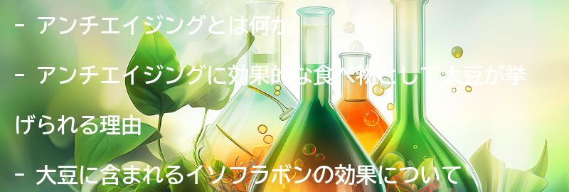 アンチエイジングについての要点まとめ