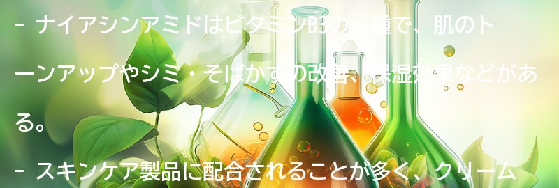 ナイアシンアミドとは？の要点まとめ