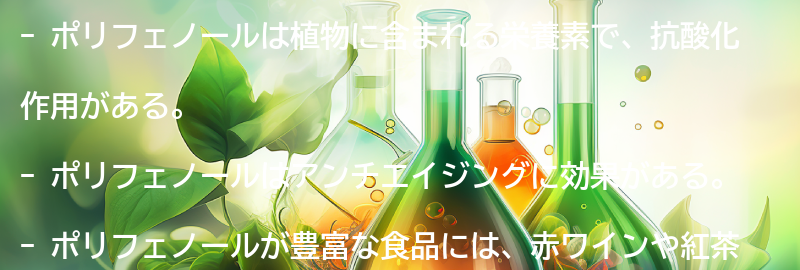 ポリフェノールとは？の要点まとめ
