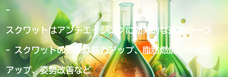 スクワットの効果とは？の要点まとめ