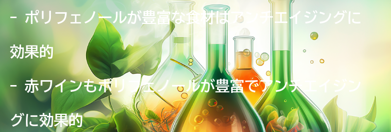 ポリフェノールが豊富な食材の要点まとめ