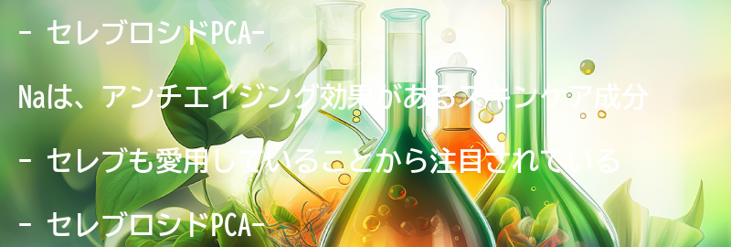 セレブロシドPCA-Naを含むスキンケア商品の紹介の要点まとめ