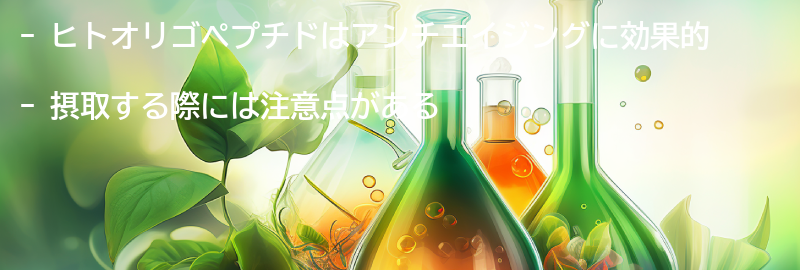 ヒトオリゴペプチドを摂取する際の注意点の要点まとめ