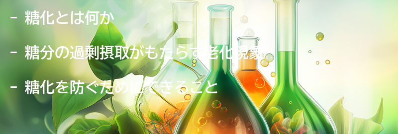 糖化を防ぐためにできることの要点まとめ