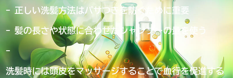 ヘアケアの基本!正しい洗髪方法とは?の要点まとめ
